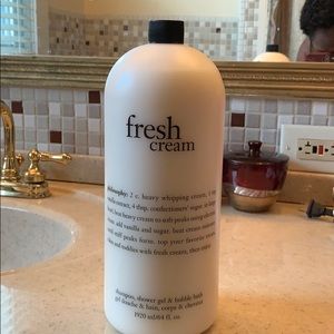 SOLD! Philosophy Fresh Cream ShowerGel&Bubble Bath